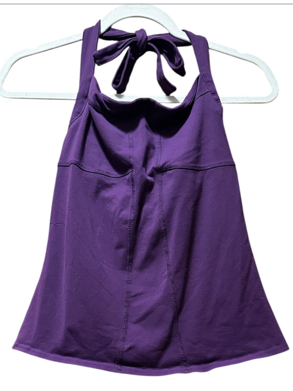 Athleta Purple Halter Workout Tank Top
